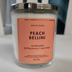 White Barn Peach Bellini Scented Candle